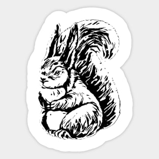 Squirrel Sticker